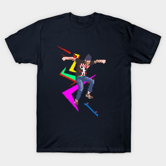 pixel skater T-Shirt by kowanp